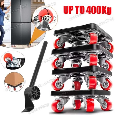 5tlg Möbel Transportroller Set Möbelheber Umzughelfer Möbelrollen Möbelrücker - Bild 1 von 4