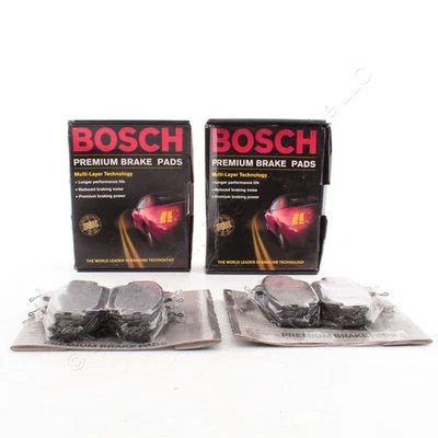 2 Complete Bosch Brake Pad Sets for 93-07 Thunderbird Mark VIII Cougar FRONT — 第 1/4 张图片