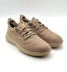 Allbirds Women's Size 9 Light Brown Wool Runners Moreno Wool - Pre Owned - Picture 1 of 8