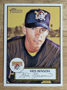 2001 Topps Heritage #1 Kris Benson - Picture 1 of 2
