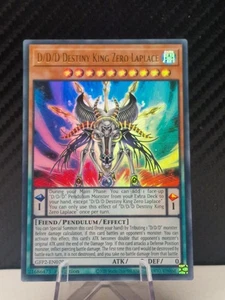 GFP2-EN079 D/D/D Destiny King Zero Laplace Ultra Rare 1st Edition YuGiOh - Picture 1 of 1