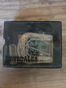 Neue Drysdales Western Fit um 1950 Gürtelschnalle und Halter neu im Karton - Bild 1 von 6