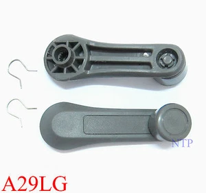 ISUZU TF TFR TROOPER KB HOLDEN RODEO PAIR WINDOW CRANK HANDLE WINDER GREY BRAVA - Picture 1 of 4