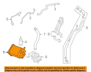 GM OEM-Vapor Canister Fuel Gas Emission 25903990 - Picture 1 of 2