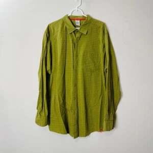 The North Face Herren XXL Button Down grün kariert Tasche Langarm Komfort - Bild 1 von 13