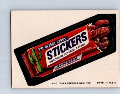 VINTAGE TOPPS WACKY PACKAGE 1970s STICKERS  STICKERS CHOCOLATE   NO624 - Image 1 of 2