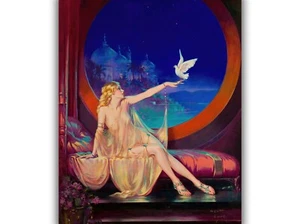 Sultana von Henry Clive (1925) Giclée-Leinwanddruck, mehrere Größen - Bild 1 von 8