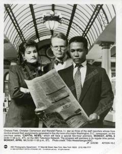 Capital News Chelsea Field Christian Clemenson Wendell Pierce Press Photo 7X9 - Picture 1 of 1