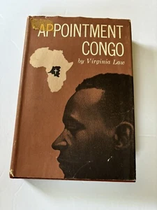 Appointment Congo by Virginia Law 1966 Hardback Book w/DJ - Bild 1 von 6