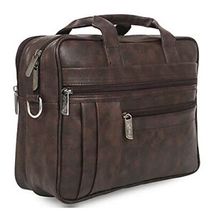 Synthetic Leather Executive SMALL messenger bag for upto 13" Laptop