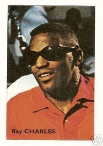 Ray Charles Jazz Blues Vintage 1960s French Card