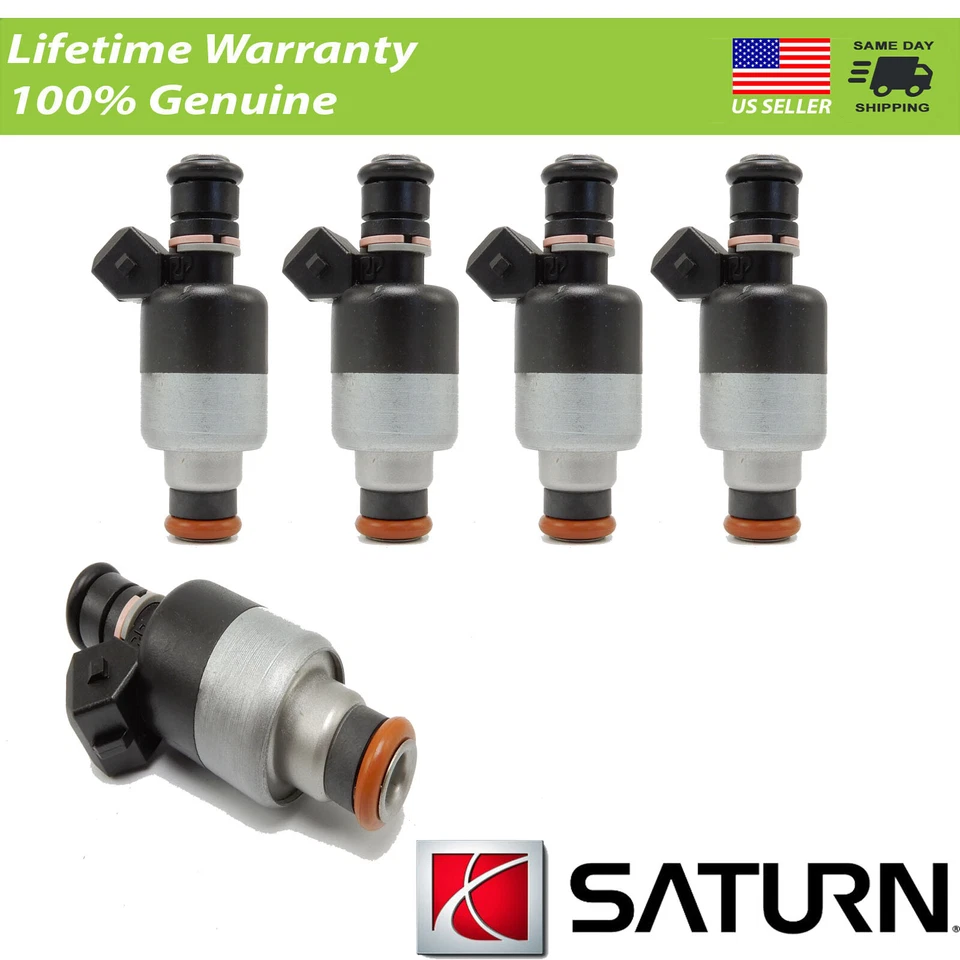 Inyectores de combustible X4 OEM Rochester 1993-1994 Saturn 1,9 L I4 93 94 17106121 Foto 1 de 1