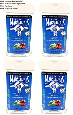 Duschgel Pinie und Meeresduft Le Petit Marseillais Duschcreme 4x250ml Frankreich