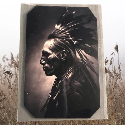 Arte tribal nativo americano tipo tinte RP Museo Galería Serie limitada NA100RP Foto 1 de 2