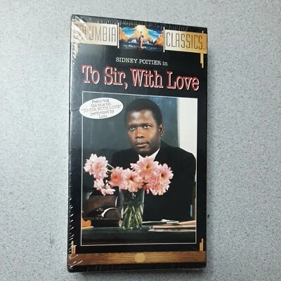 To Sir, With Love (VHS, 1998, Columbia Pictures) Sidney Poitier Lulu NEW SEALED - Image 1 of 4
