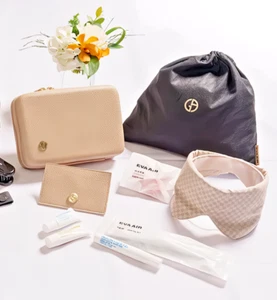 EVA Air x Giorgio Armani~ Business Royal Laurel Class Amenity Kit~ New Sealed - Picture 1 of 6