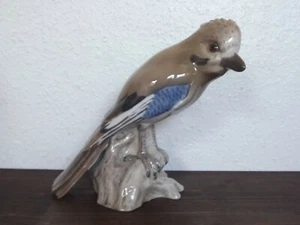 DEKORATIVE FIGUR "GROßER EICHELHÄHER" NR.1760 VON BING&GRÖNDAHL #8673 - Bild 1 von 8