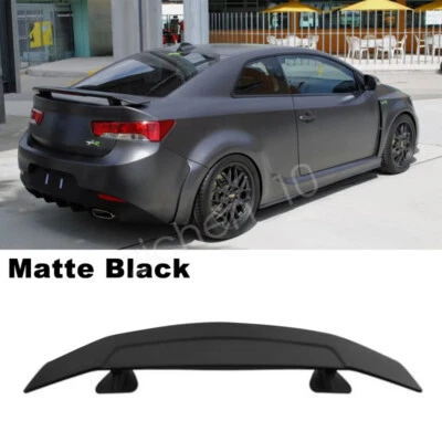 For Kia Forte Koup 2010-2017 Matte 46" Rear Trunk Lip Spoiler Roof Tail Wing Foto 1 de 4
