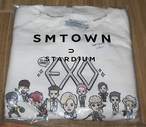 FELPA BIANCA EXO SMTOWN COEX ARTIUM MERCE UFFICIALE PERSONAGGIO SIGILLATA - Foto 1 di 3
