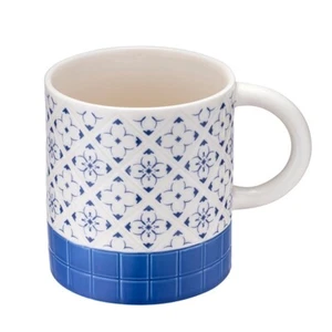 Starbucks Taiwan summer 2025 mug- blue pattern 16oz - Picture 1 of 3