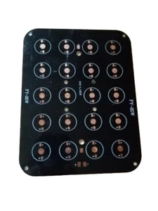 BASETTA IN ALLUMINIO DISSIPATORE led 20da1W 3W 5W montaggio installazione chip - Foto 1 di 1
