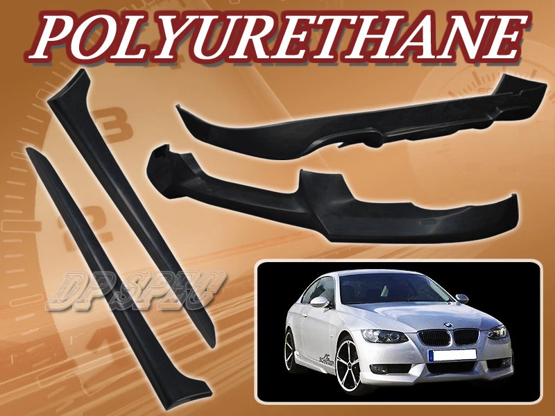 PARA BMW E92 328i TIPO-A PU 07-10 PARACHOQUES DELANTERO TRASERO LABIOS FALDONES LATERALES URETANO Foto 1 de 1