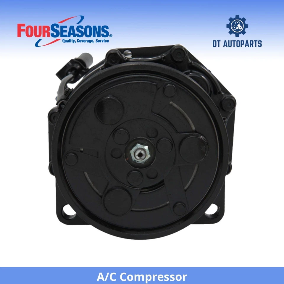 Compresor de aire acondicionado para Volkswagen Beetle 1998-2010 4 estaciones 1999 2000 2001 2002 Foto 1 de 4