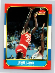 Lewis Lloyd 1986 Fleer #65 ICONIC SET NM A - Picture 1 of 2