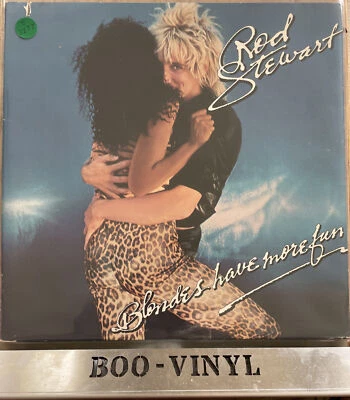 Rod Stewart - Blondes Have More Fun - Gatefold Vinyl LP Record EX / VG+ - Image 1 of 4