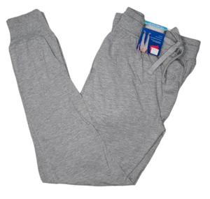 Hanes #11634 NEW Men's Heather Grey Comfort Flex Fit Soft Knit Jogger Sleep Pant - Picture 1 of 4