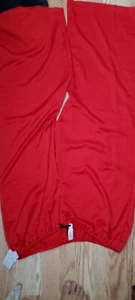 Auden red satin pajama pants wide leg size xl - Picture 1 of 5