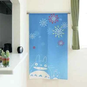 Japan Made Studio Ghibli Totoro Curtain Summer Memory Firework 85x150cm - Picture 1 of 16