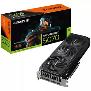 Gigabyte RTX 5070 WINDFORCE OC SFF 12G GV-N5070WF3OC-12GD video card GDDR7 - Picture 1 of 4