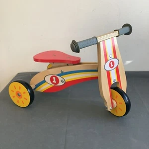 Children’s Kids Playtive Junior Wooden Balance Trike “Number 1” (Good Condition) - Picture 1 of 7