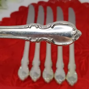 1847 Rogers Bros Reflection 6 Butter Knives International Silver Plate Vtg 1959 - Picture 1 of 12
