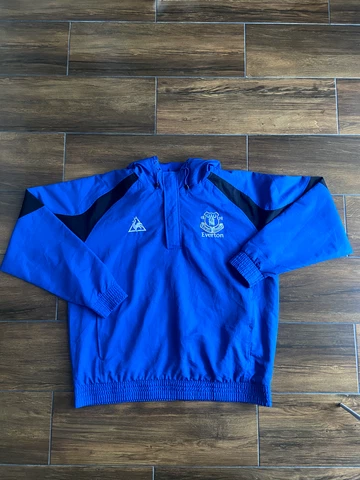 EVERTON FC Jacket Jersey Jumper Presentation Windbreaker LE COQ SPORTIF MEN: XXL Cover