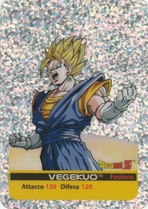 Lamincards Dragon Ball Z Edibas Serie Platino VEGEKUO N P12 Platino - Picture 1 of 2