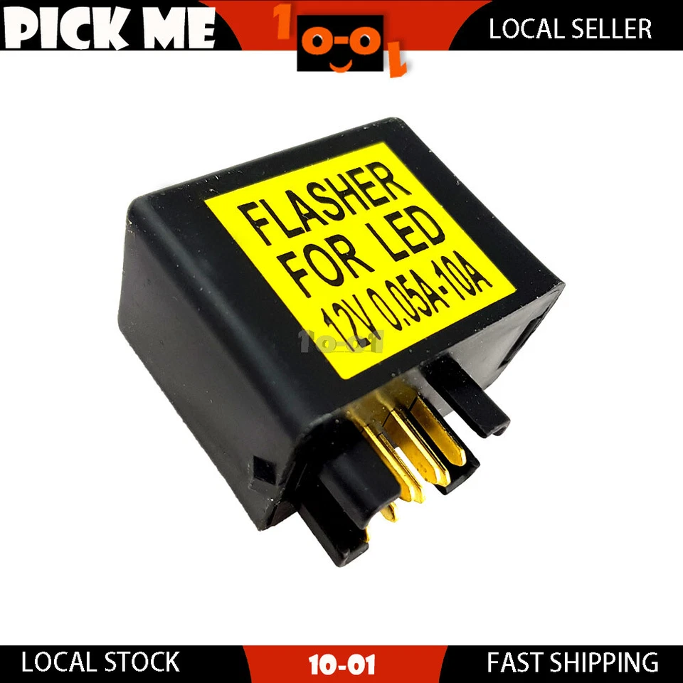 Relé intermitente LED INDICADOR 12V 7 PINES 0.05-10A Fit SUZUKI VanVan 200 2017 Foto 1 de 1