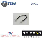 8150 50135 BRAKE HOSE LINE PIPE FRONT TRISCAN 2PCS NEW OE REPLACEMENT