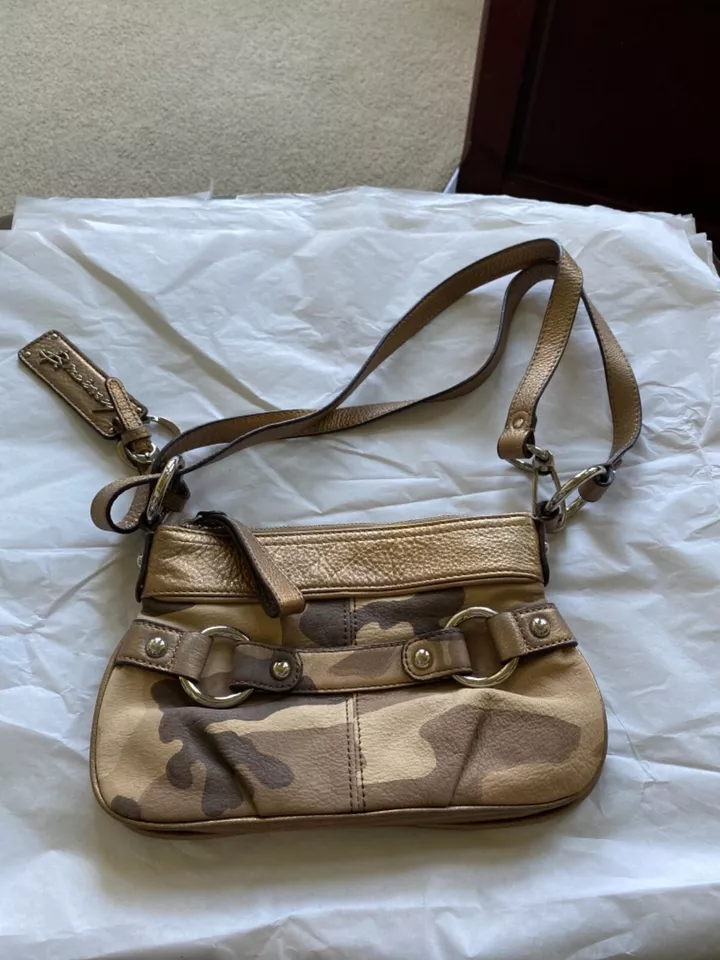 Bolso de hombro B MAKOWSKY marrón camuflaje Foto 1 de 4