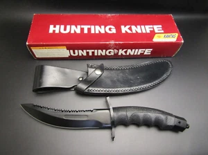 KANTAS Vintage "SAFARI" Large Hunting Knife 1031A Made In Taiwan UNUSED COND. - Picture 1 of 24