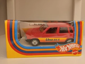 SUPER HOT WHEELS FIAT UNO 55 S SCALA 1/43 MATTEL VINTAGE - Foto 1 di 1