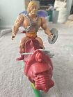 Masters Of The Universe Vintage He-Man And Battle Cat Figures Complete