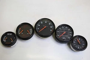 Porsche 911 964 OEM Black Face Gauges Gauge Set 964.641.517.00 964.641.301.00 B2 - Bild 1 von 14