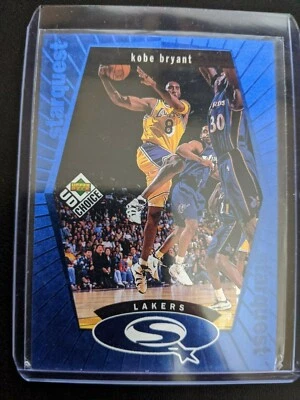 1998 UPPER DECK CHOICE Kobe Bryant #SQ13 *STARQUEST BLUE INSERT! RARE MINT!  - Image 1 of 2