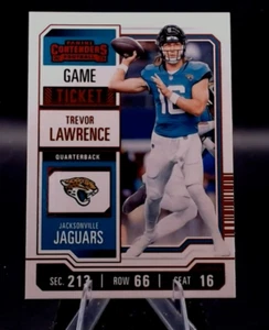 Boleto de juego rojo Panini Contenders - Trevor Lawrence #48 2023 - Imagen 1 de 2