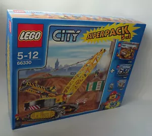 Lego® City 66330 - Super Pack 5 in 1 7632 7746 7990 5620 8401 5-12 Jahren Neu - Bild 1 von 3