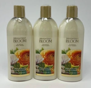 3 BATH & BODY WORKS BRIGHTEST BLOOM MOISTURIZING CONDITIONER HAIR 16 OZ B5 ALOE - Picture 1 of 6