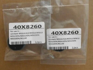 2 rulli di alimentazione Pick Tire 40X8260 compatibili per Lexmark MS 310 410 510 610 - Foto 1 di 1