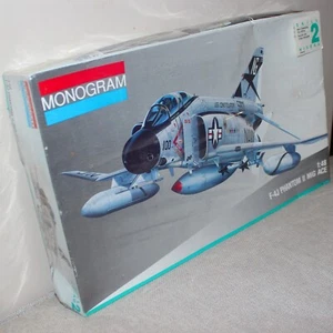 new sealed 1991 Monogram 1:48 F-4K PHANTOM II MiG ACE plastic model kit 5813 - Picture 1 of 7